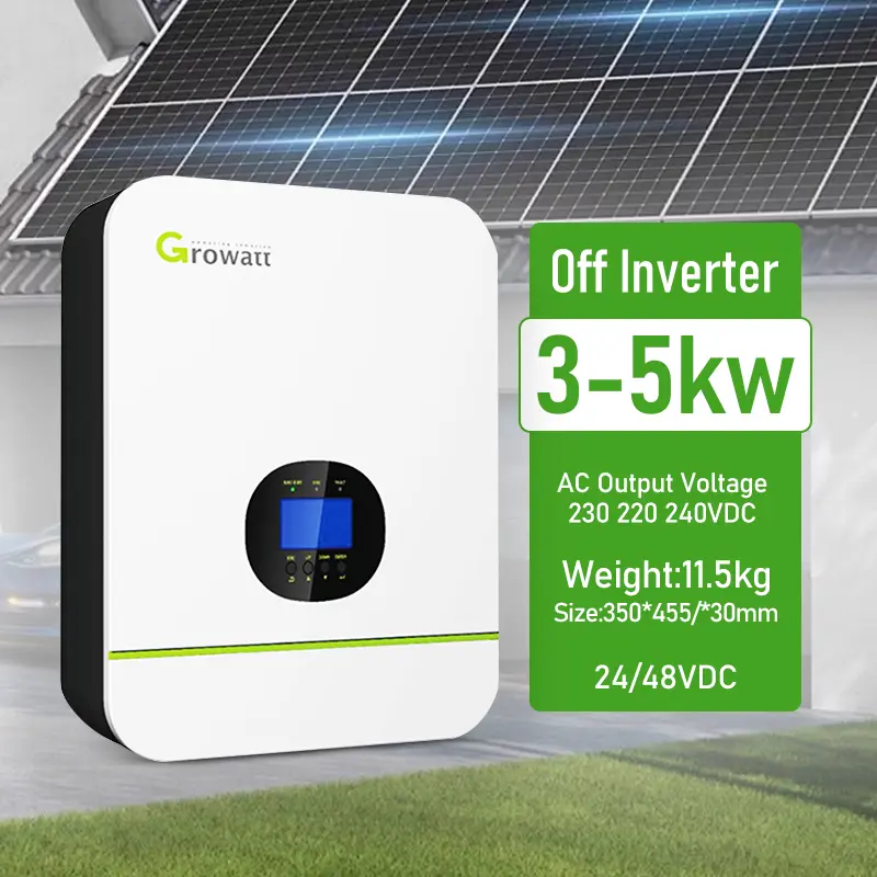 Off-Grid System solar inverter DC 48V to AC 230V Pure Sine Wave Inverter off grid solar inverter for Home Energy Storage